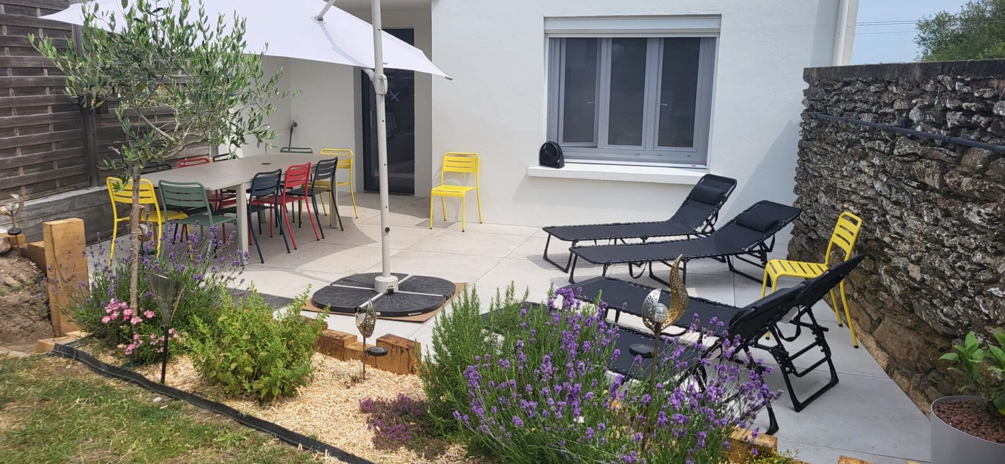 La terrasse de la maison des vignerons